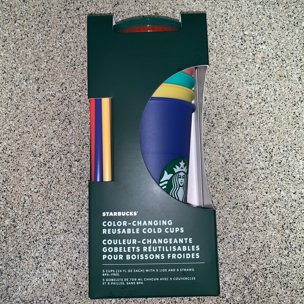 Brand new color changing Sturbucks cups